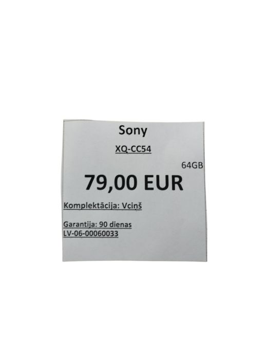 Sony Xq-Cc54 64 gb