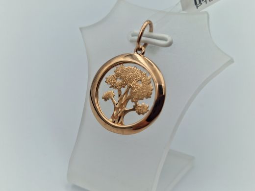 Zelta kulons ar cirkoniju, 1.17 g