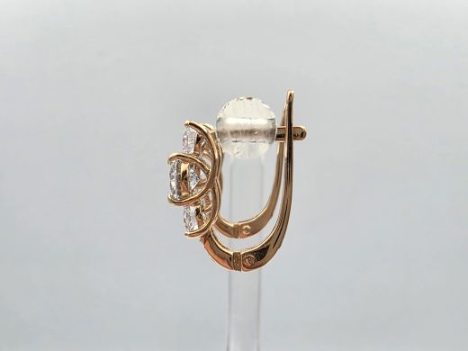 Золотые серьги, 2.08 г
