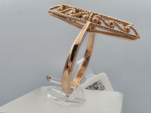 Gold ring, 4.96 g, size 18.5