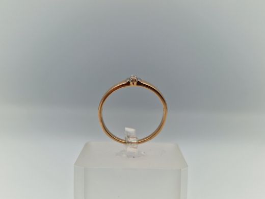 Zelta gredzens, 2.08 g, izm. 18