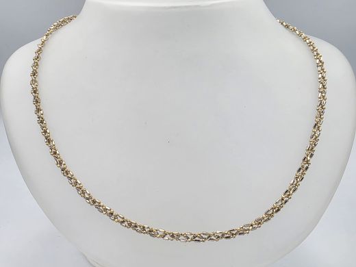 Zelta ķēdīte, 9.58 g, izm. 58 cm