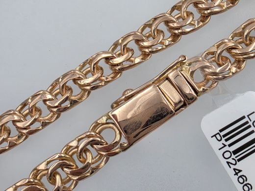 Zelta ķēdīte, 43.92 g, izm. 50