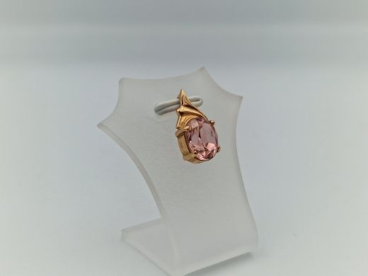 Zelta kulons ar cirkoniju, 2.29 g