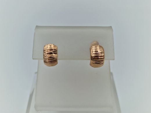 Золотые серьги, 0.97 г