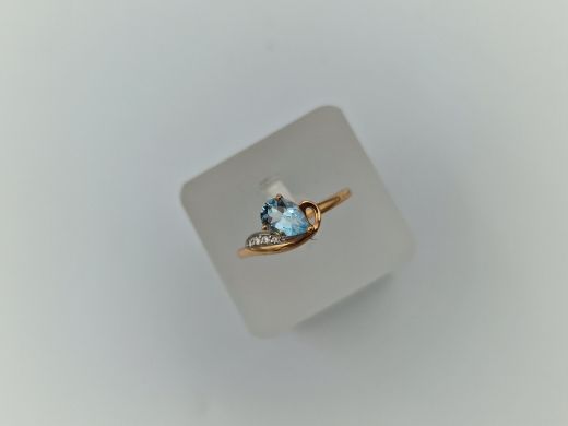 Zelta gredzens, 1.38 g, izm. 18