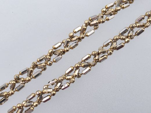 Zelta ķēdīte, 9.58 g, izm. 58 cm