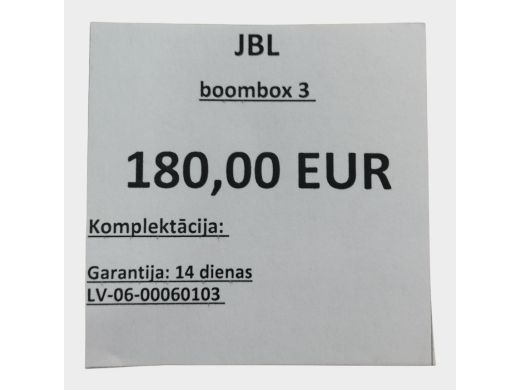 JBL Boombox 3