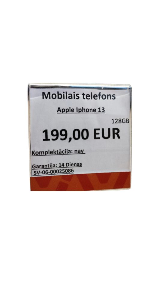 Apple iPhone 13 Mlpf3Et/A 128 gb