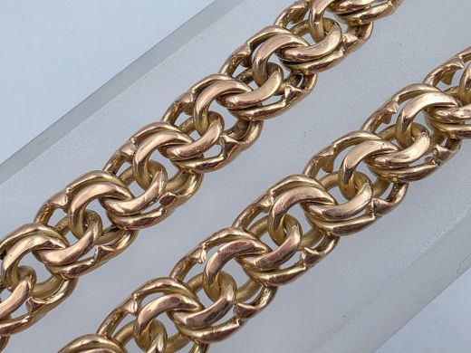 Zelta rokassprādze, 24.27 g, izm. 22 cm