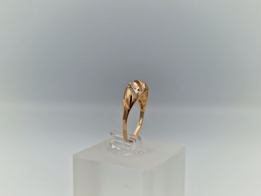 Zelta gredzens, 1.52 g, izm. 18