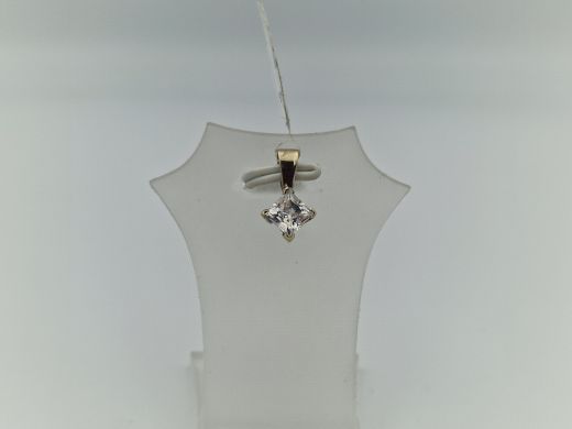 Zelta kulons ar cirkoniju, 1.12 g