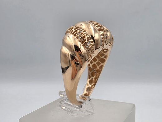 Zelta gredzens, 4.50 g, izm. 21