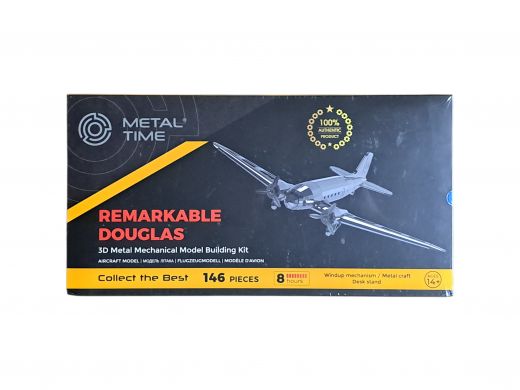 Konstruktors  Metal-Time Remarkable Douglas 3D Metal Mechanical Model Building Kit; 146 gb 
