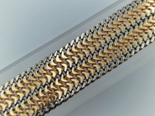 Zelta rokassprādze, 58.62 g, izm. 19