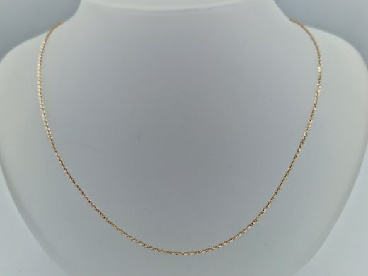 Zelta ķēdīte, 1.23 g, izm. 45