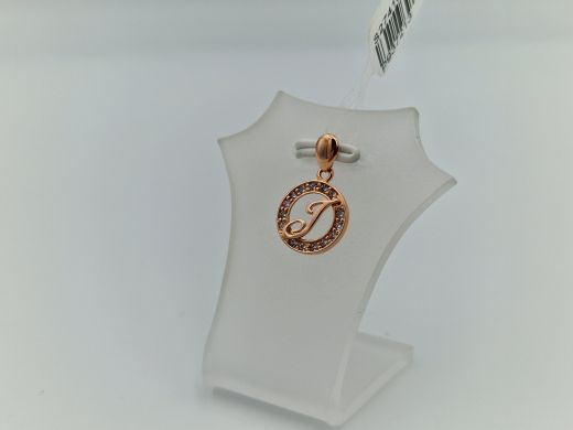 Zelta kulons ar cirkoniju, 0.81 g