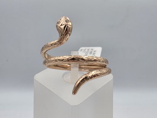 Золотое кольцо с цирконом, 6.43 г, разм. 20