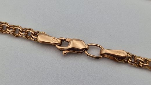 Золотой браслет, 3.89 г, разм. 24