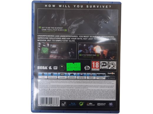 Alien Isolation PS4