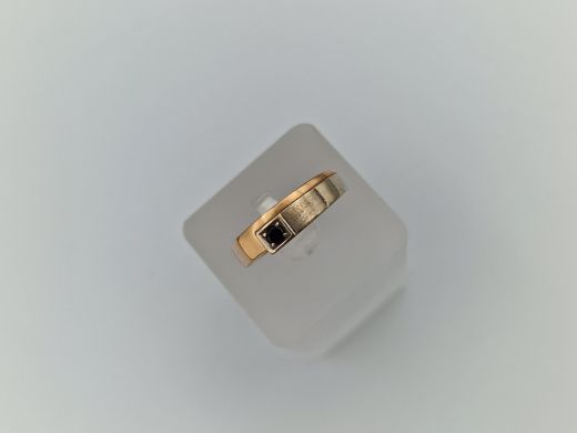 Zelta gredzens ar cirkoniju, 2.57 g, izm. 18.5