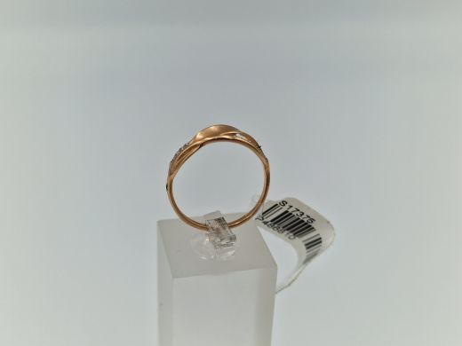 Zelta gredzens, 1.56 g, izm. 18