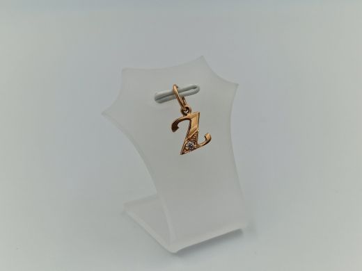 Zelta kulons ar cirkoniju, 0.58 g