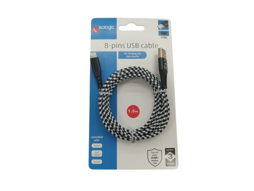 Sologic 8-Pins Usb Cable iPhone