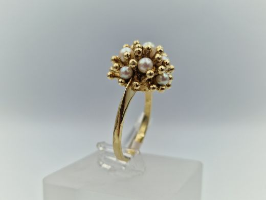 Zelta gredzens, 6.51 g, izm. 17.5