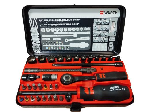 Wurth 1/4 Socket Wrench Set