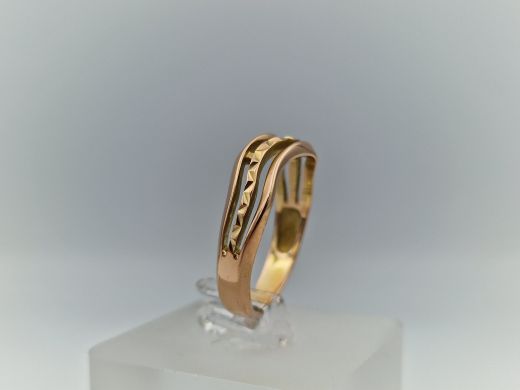 Zelta gredzens, 3.82 g, izm. 18.5