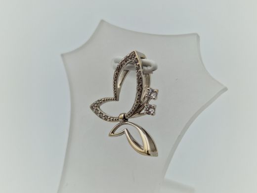 Золотой кулон с цирконом, 1.4 г