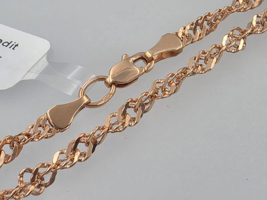 Gold chain, 3.26 g, size 45 cm