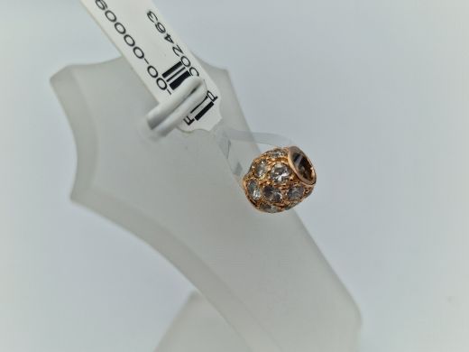 Золотой кулон с цирконом, 0.79 г