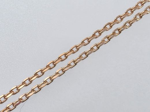 Gold pendant with zircon, 1.88 g, size 45 cm