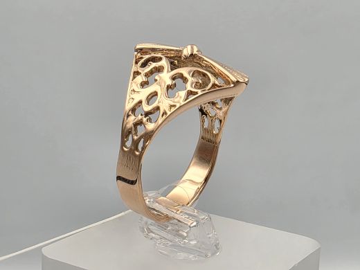 Gold ring, 4.45 g, size 18.5