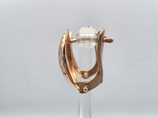 Золотые серьги, 1.42 г