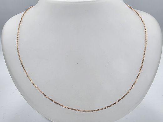 Золотая цепочка, 1.66 г, разм. 55 cm