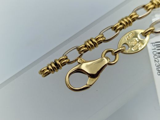 Zelta rokassprādze, 16.6 g, izm. 21