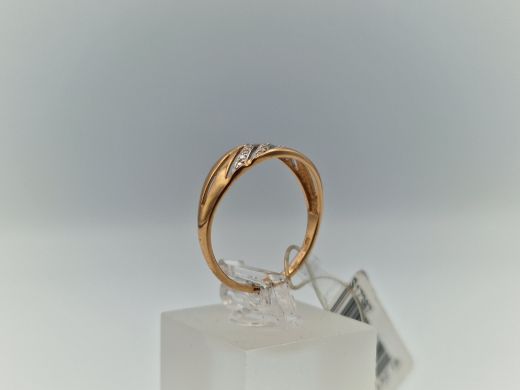 Zelta gredzens, 1.43 g, izm. 17