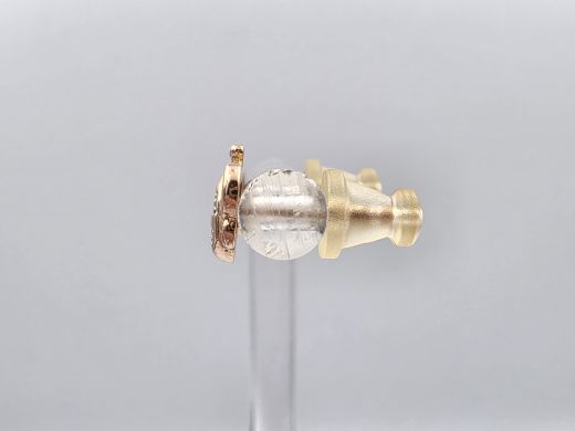 Золотые серьги, 0.69 г