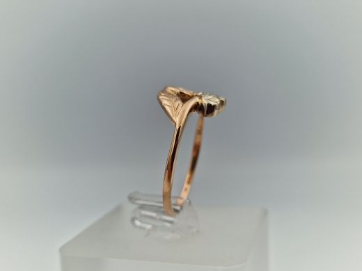 Золотое кольцо, 2.52 г, разм. 18.5