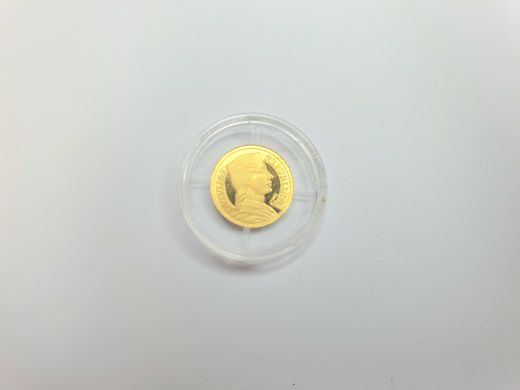 Золотая монета, 1.24 г