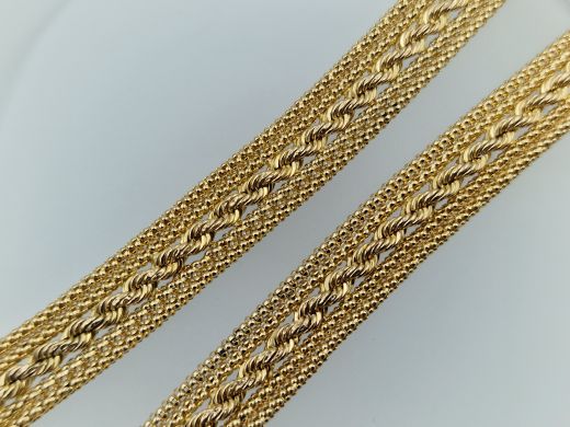 Золотое ожерелье, 17.3 г, разм. 46