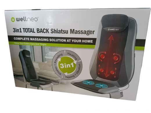 Wellneo 3In1 Total Back Shiatsu Massager