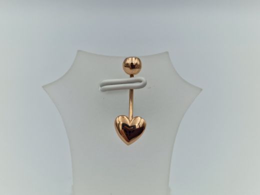 Zelta kulons ar cirkoniju, 1.06 g