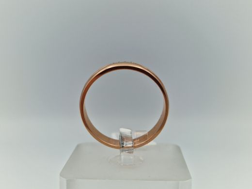 Zelta gredzens ar cirkoniju, 4.45 g, izm. 20.5