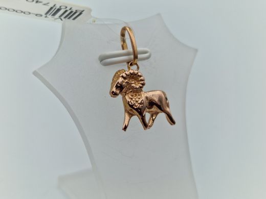 Золотой кулон, 1.25 г