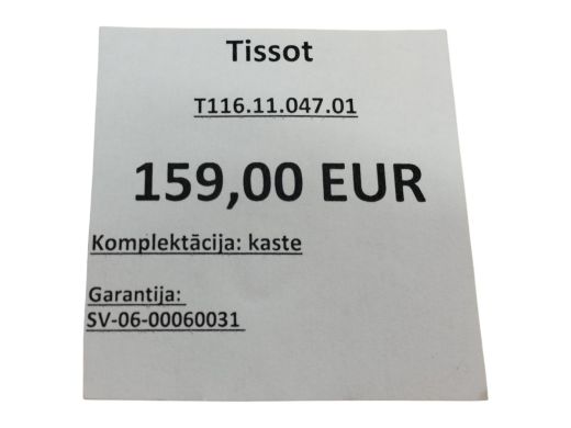 Tissot T116.11.047.01