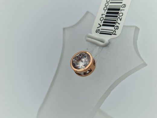 Zelta kulons ar cirkoniju, 0.68 g